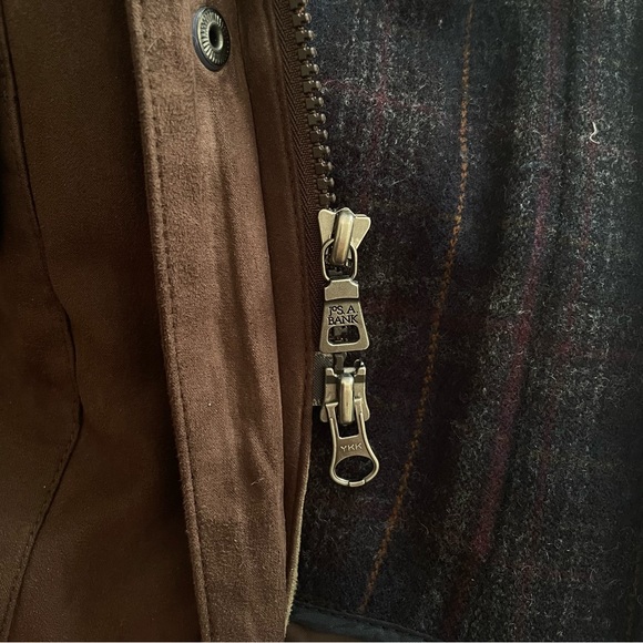 Jos. A. Bank Men’s Size M Winter Coat in Brown with Removable Thick Liner. - Picture 6 of 13